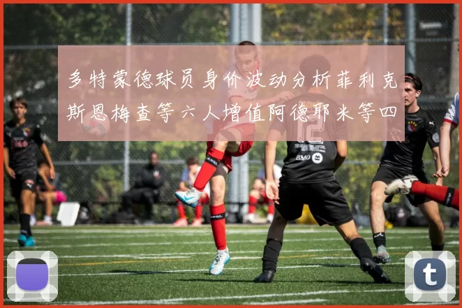 多特蒙德球员身价波动分析菲利克斯恩梅查等六人增值阿德耶米等四人贬值